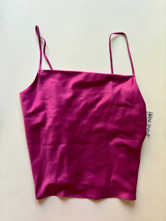 Tank Top By Nine West Apparel In Pink, Size: M