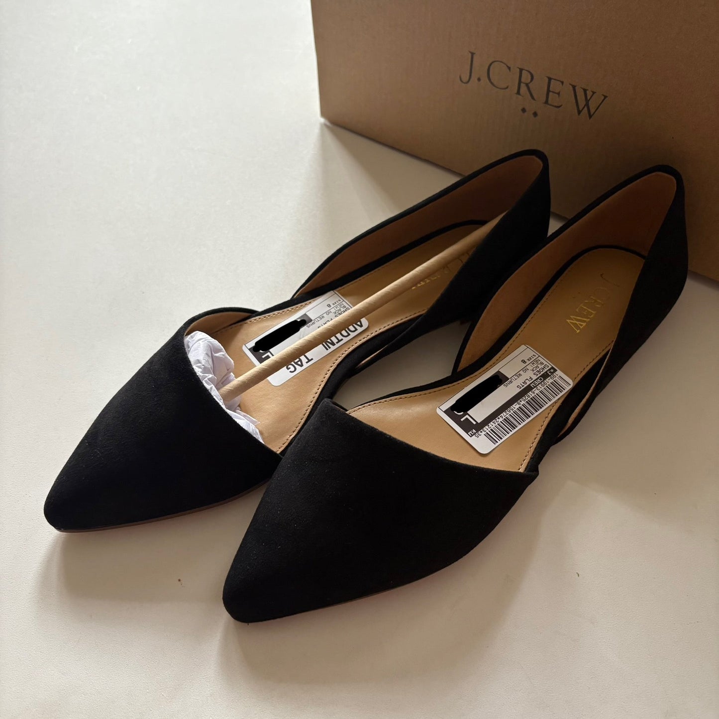 Shoes Flats By J. Crew In Black, Size: 8