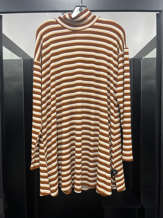 Striped Dress Casual Short Umgee, Size M