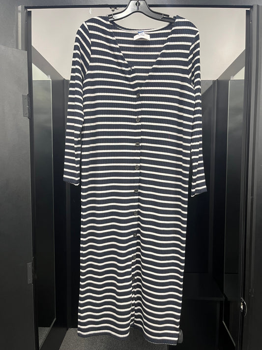 Striped Dress Casual Maxi Old Navy, Size Petite  Medium