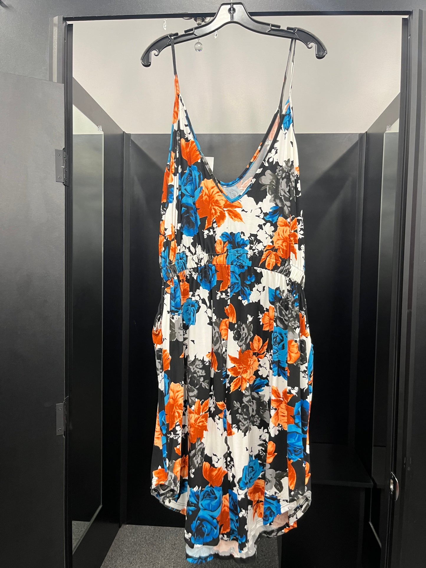 Floral Dress Casual Maxi ELDRIDGE, Size 1x