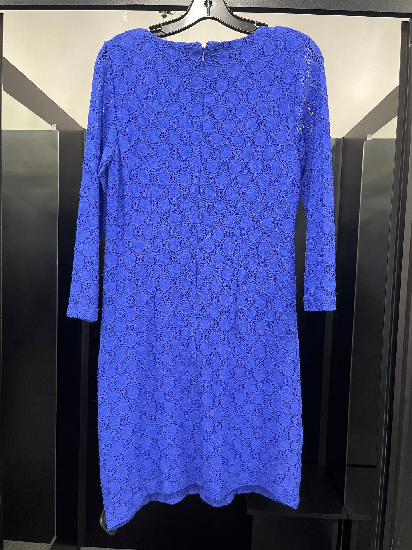 Royal Blue Dress Long Long Sleeve Laundry, Size S