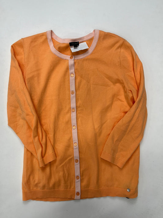 Orange Cardigan Talbots, Size M