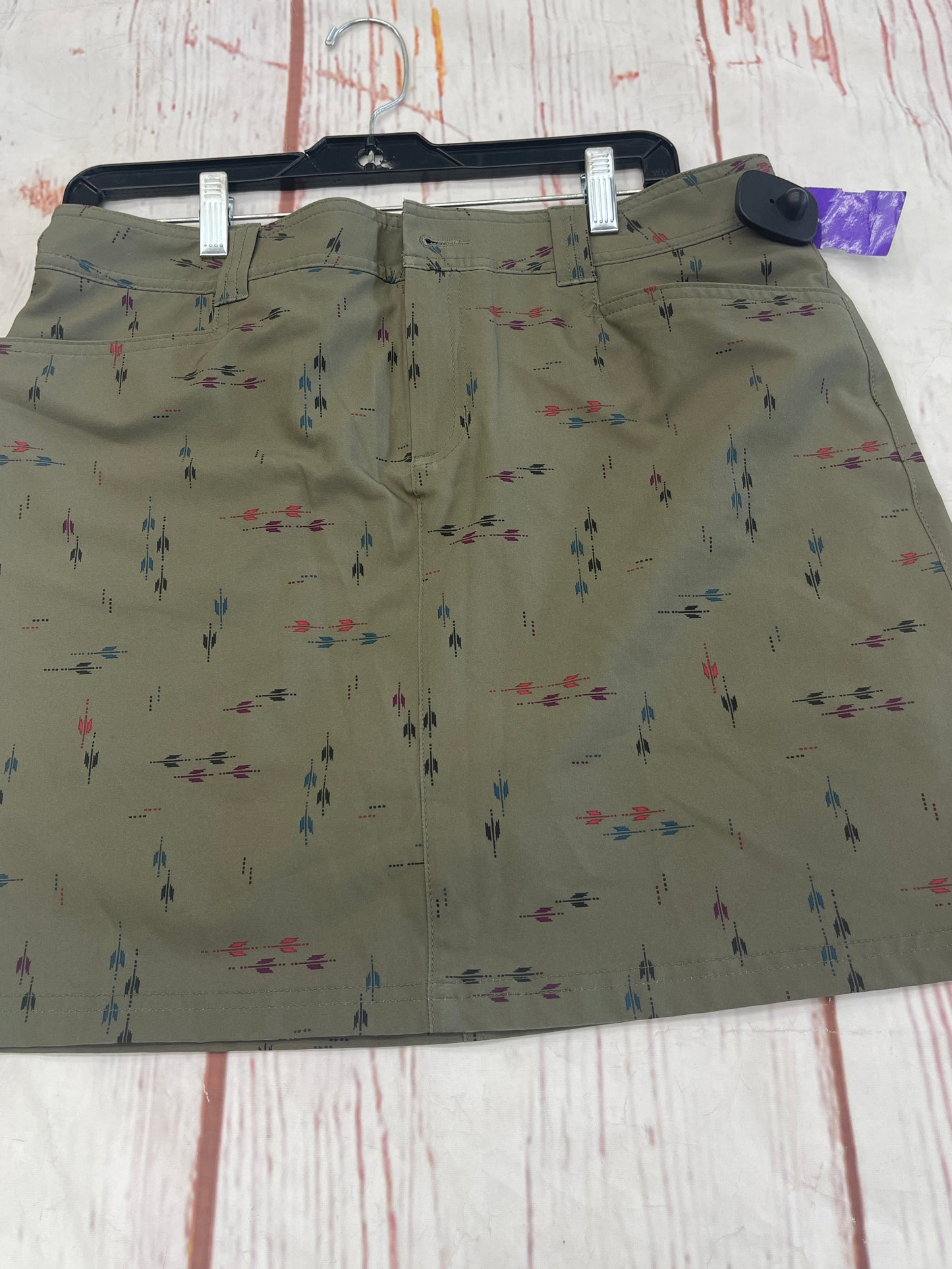 Green Skort Eddie Bauer, Size 8