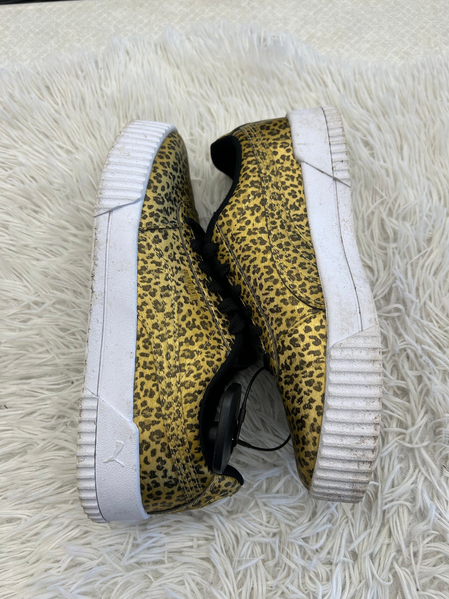 Shoes Sneakers By Puma In Leopard Print, Size: 9