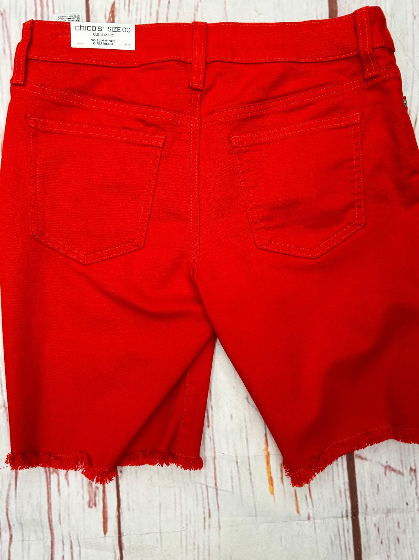 Shorts By Chicos In Red, Size: 2