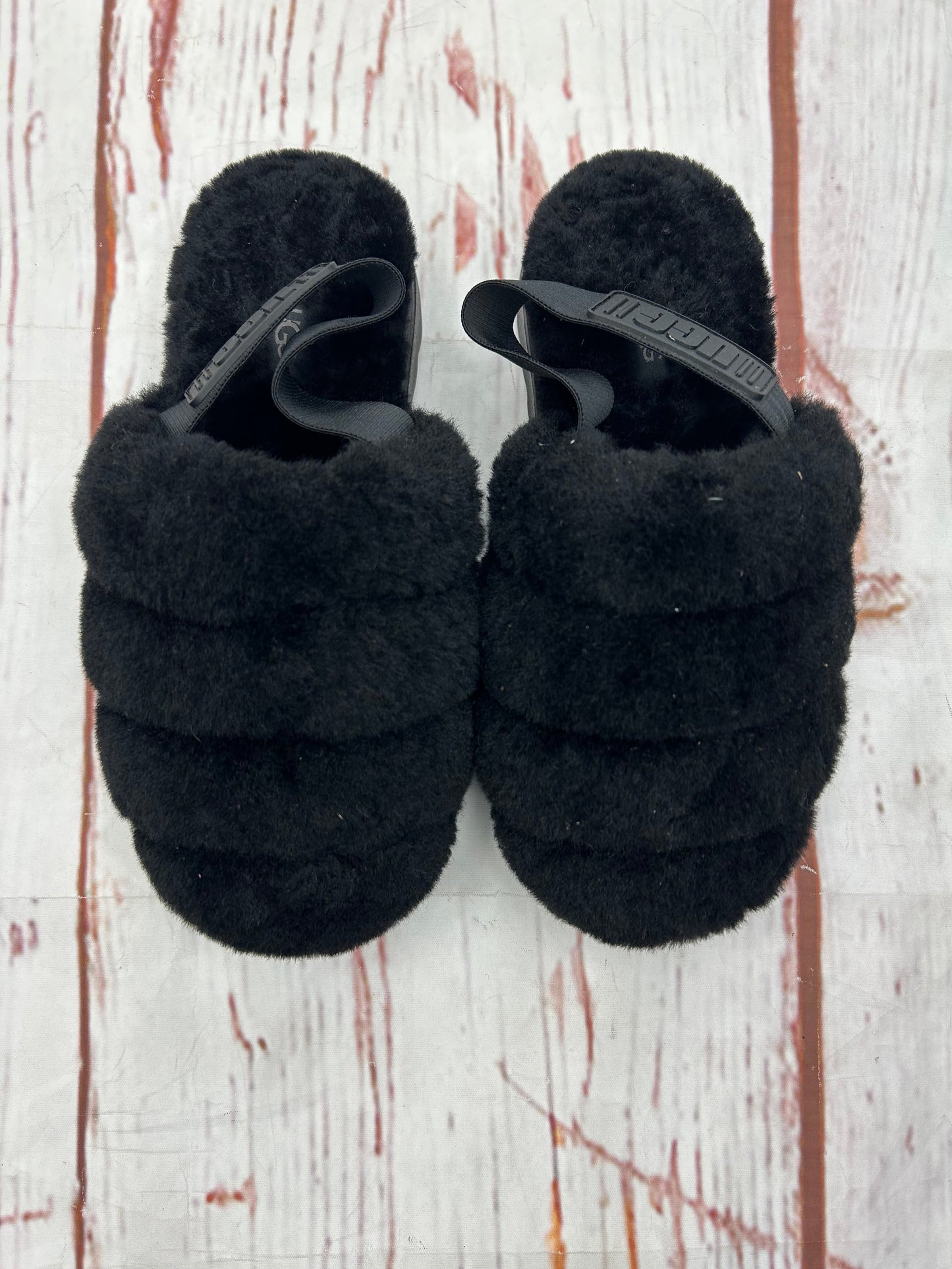 Slippers By Ugg In Black, Size: 6