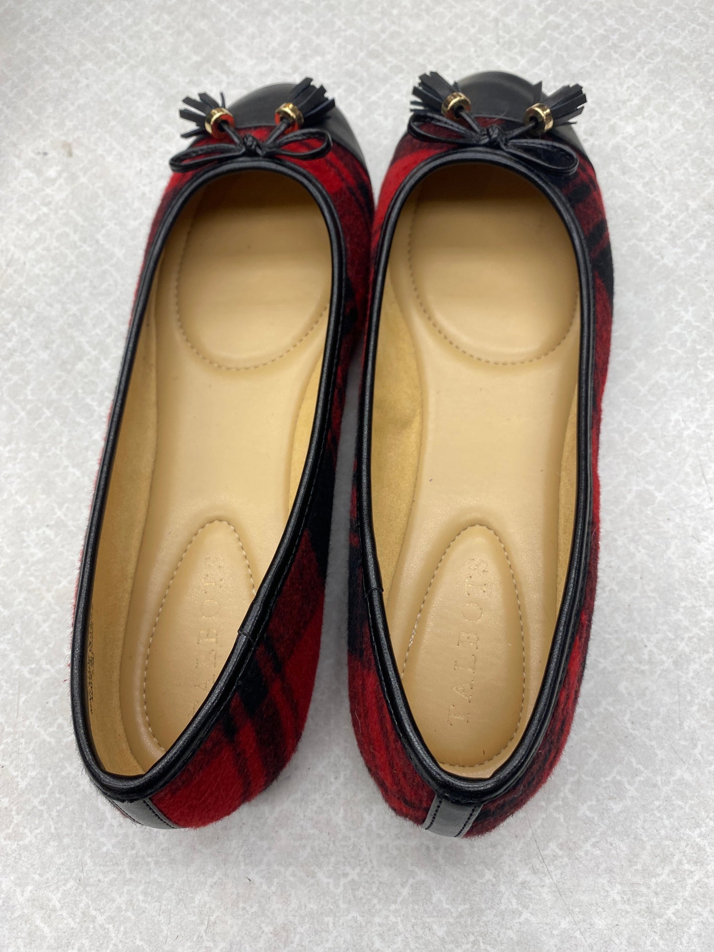 Shoes Flats By Talbots In Red, Size: 8