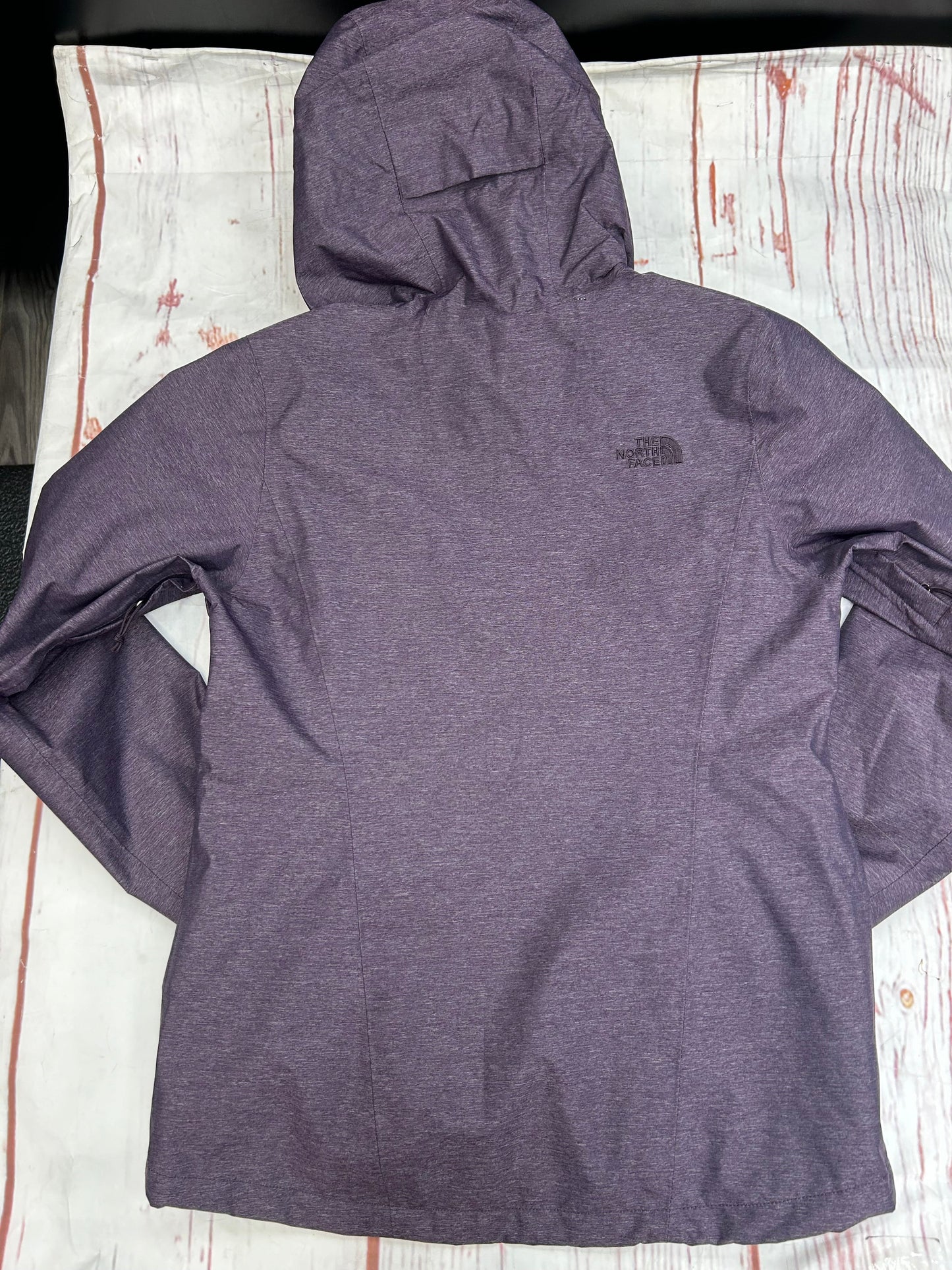 Jacket Windbreaker By North Face In Purple, Size: S