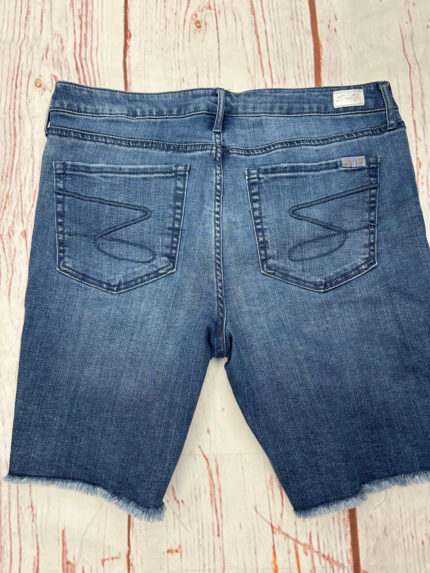 Shorts By Seven 7 In Denim, Size: 12