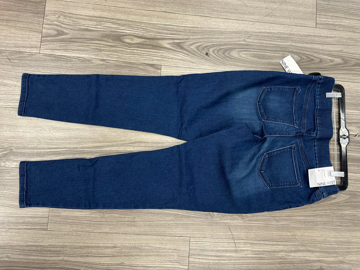 Jeans Skinny By Nine West In Blue Denim, Size: 10