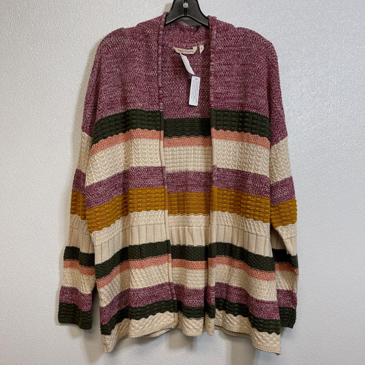 Cardigan By Soft Surroundings In Striped, Size: Xl