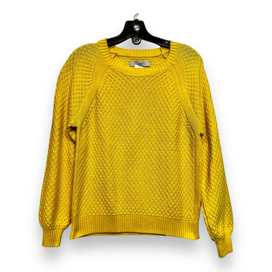 Sweater By Loft In Yellow, Size: M