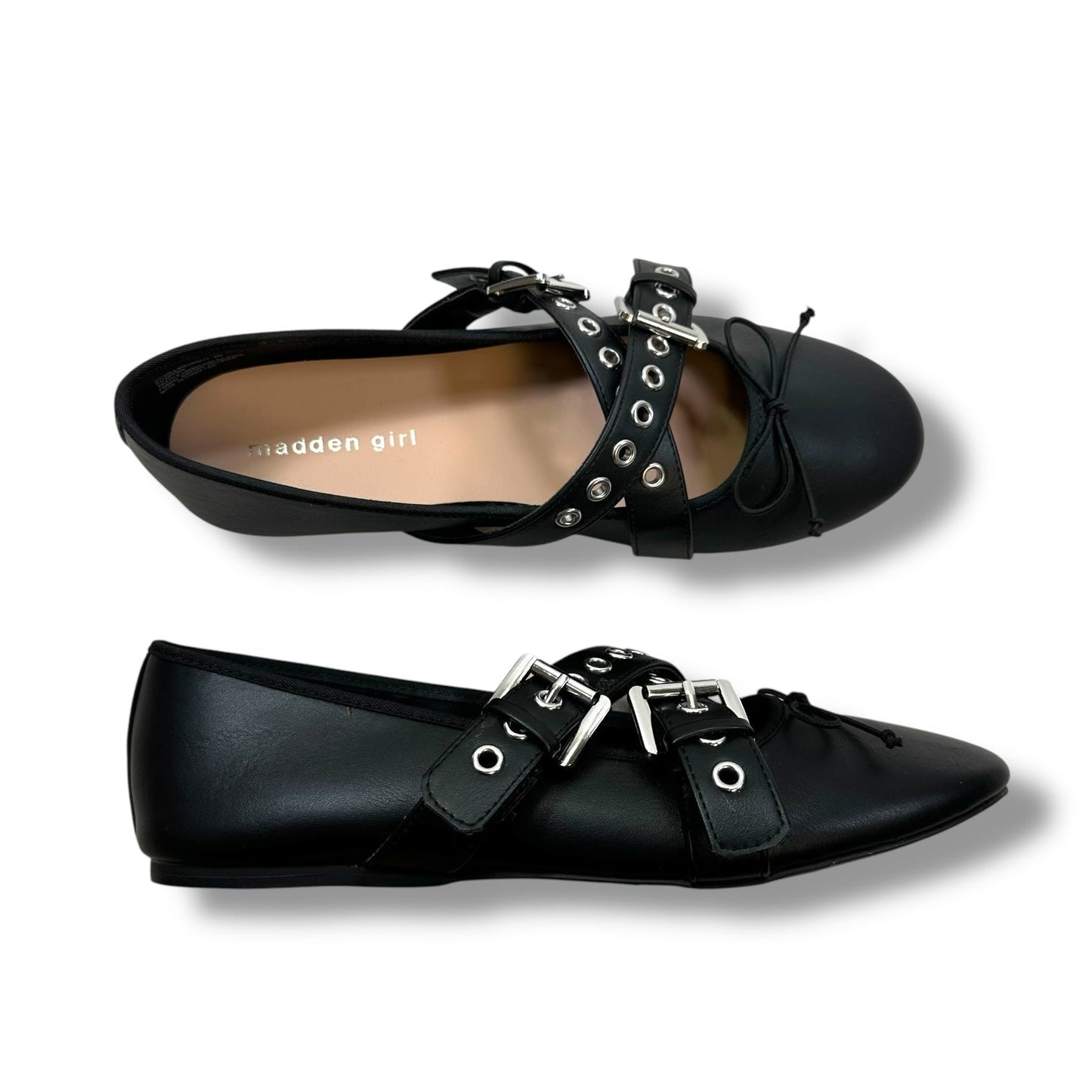 Shoes Flats By Madden Girl In Black, Size: 9