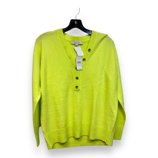 Sweater By Loft In Green, Size: M