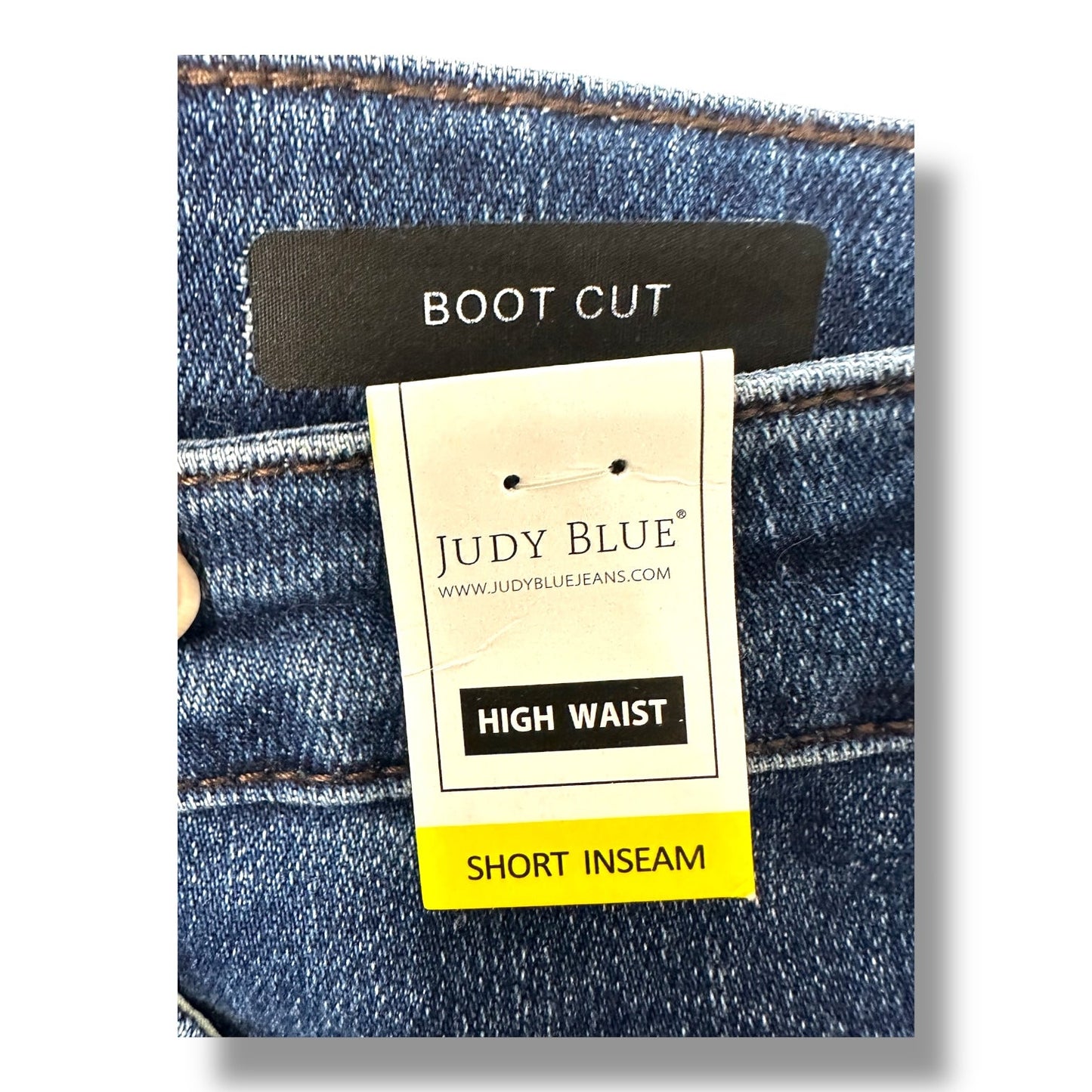 Jeans Flared By Judy Blue In Blue Denim, Size: 14