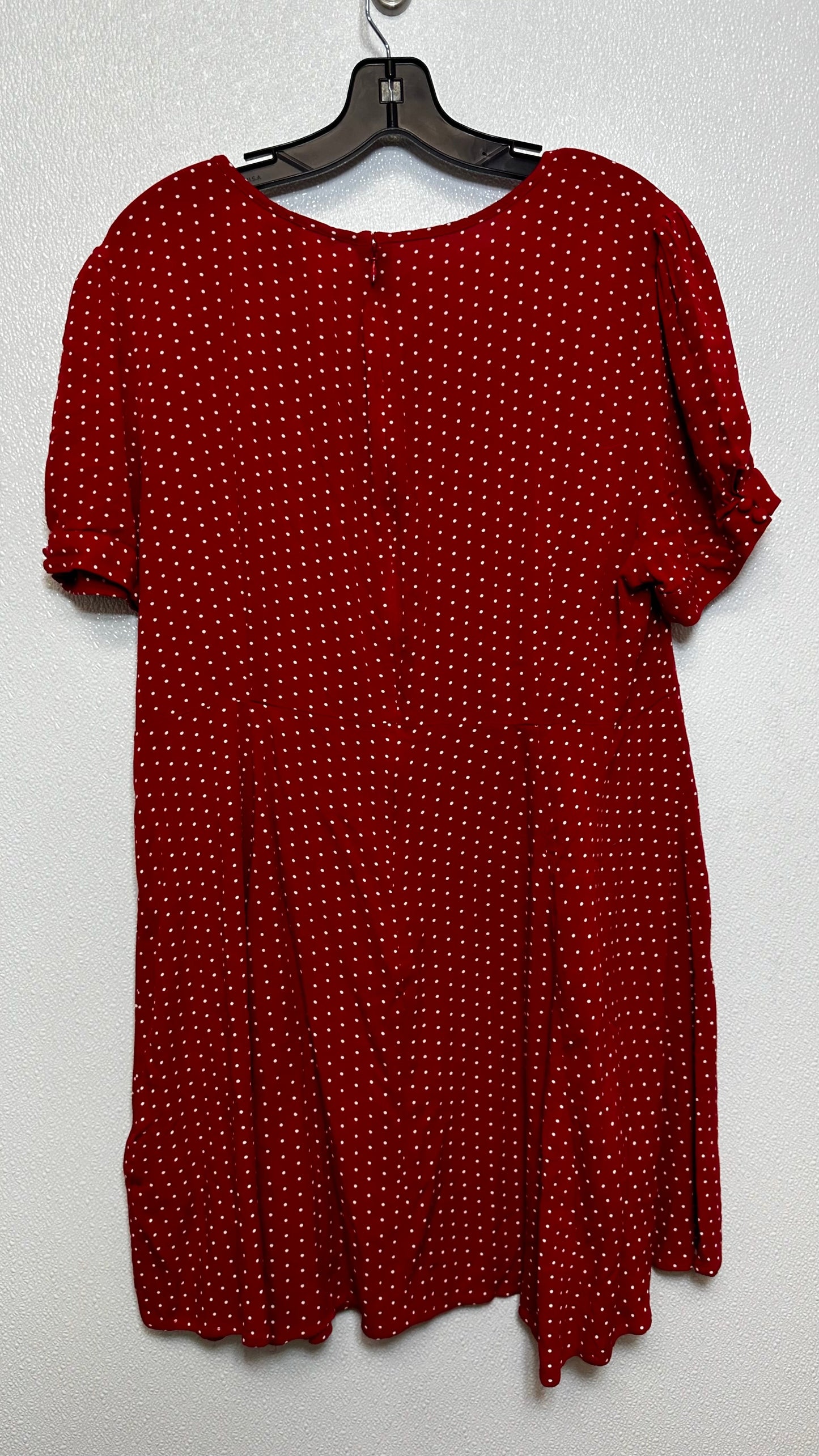 Dress Casual Short By Lucky Brand O In Polkadot, Size: Xl