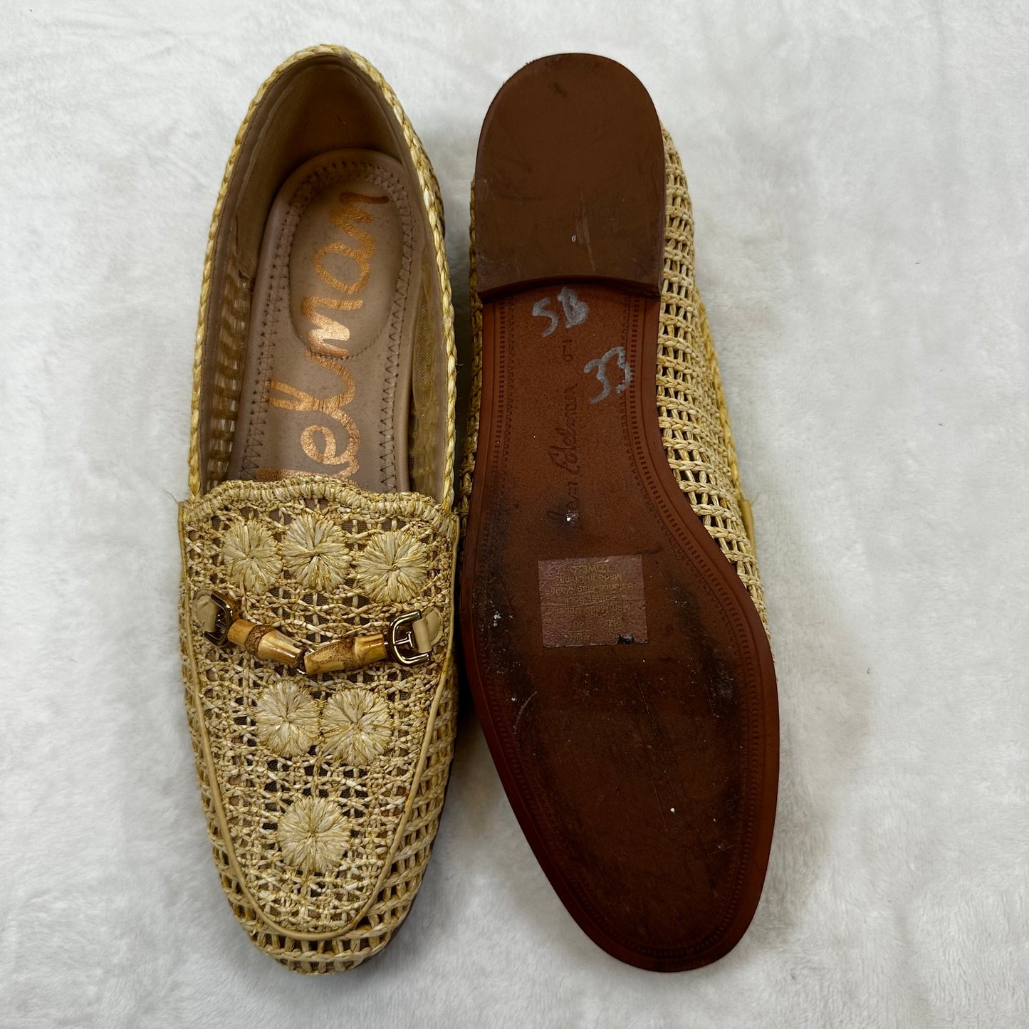 Shoes Flats Other By Sam Edelman In Straw, Size: 9