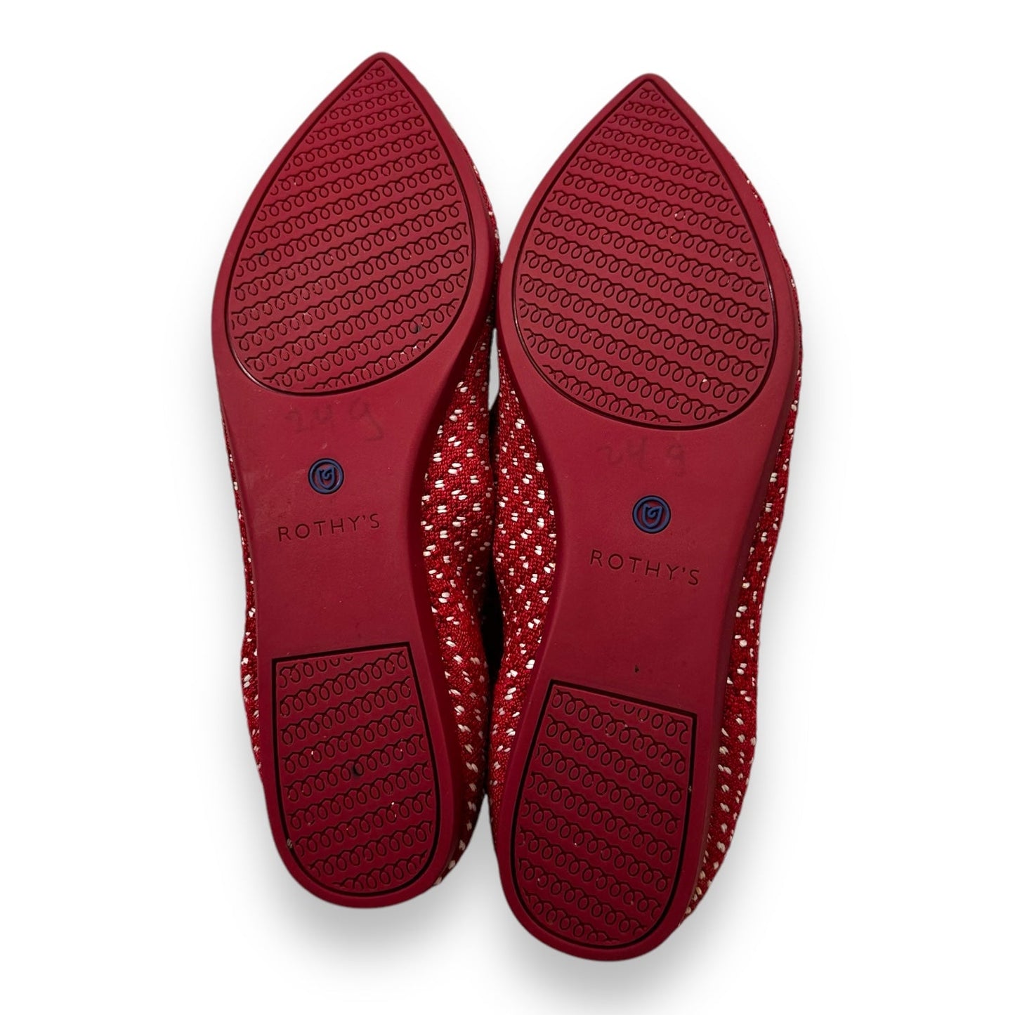 Shoes Flats By Rothys In Red, Size: 7.5