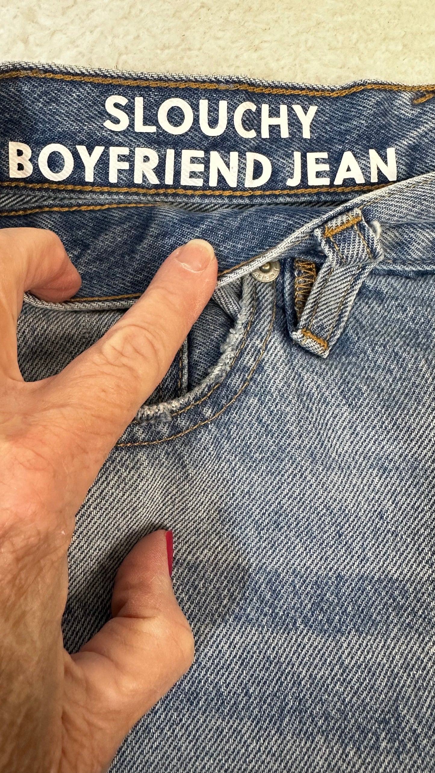 Denim Jeans Straight J Crew O, Size 0