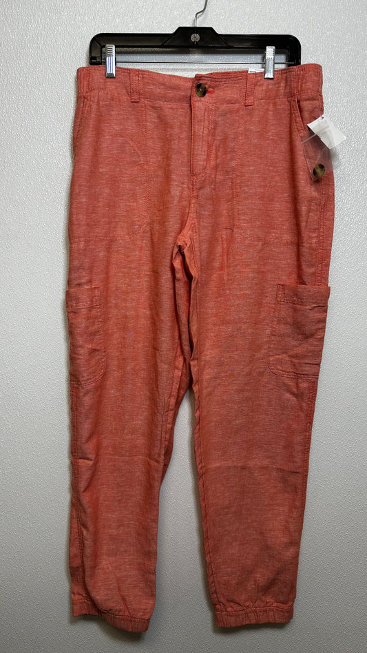 mid rise joggers Linen By Sonoma O In Blue, Size: 12