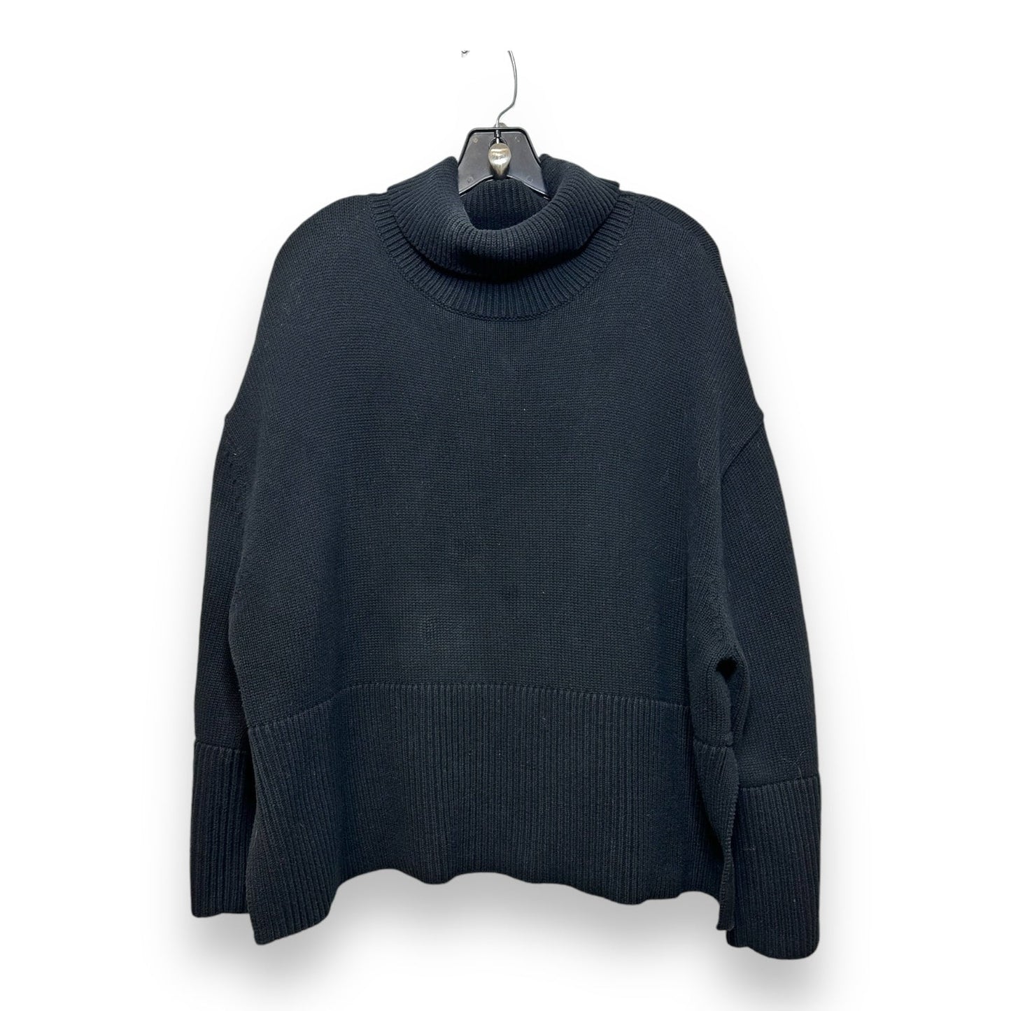 Sweater By Gap In Black, Size: L