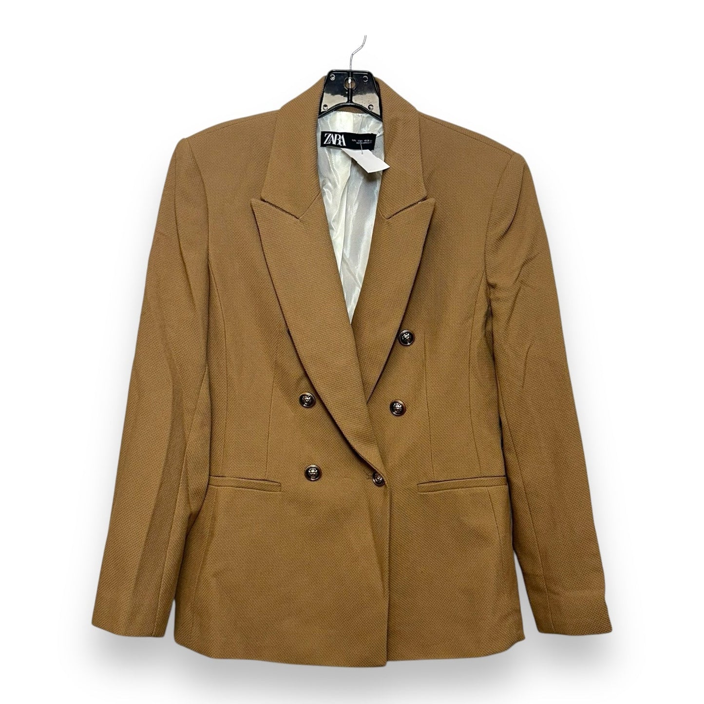 Blazer By Zara In Tan, Size: L