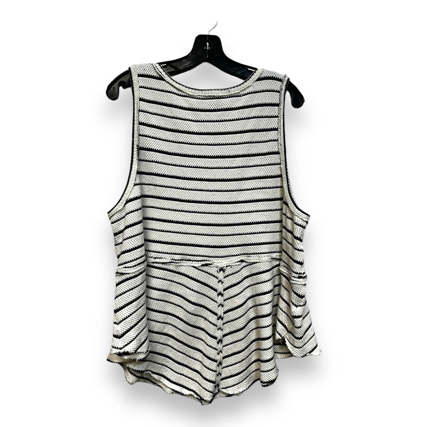 Top Sleeveless By Lucky Brand O In Striped