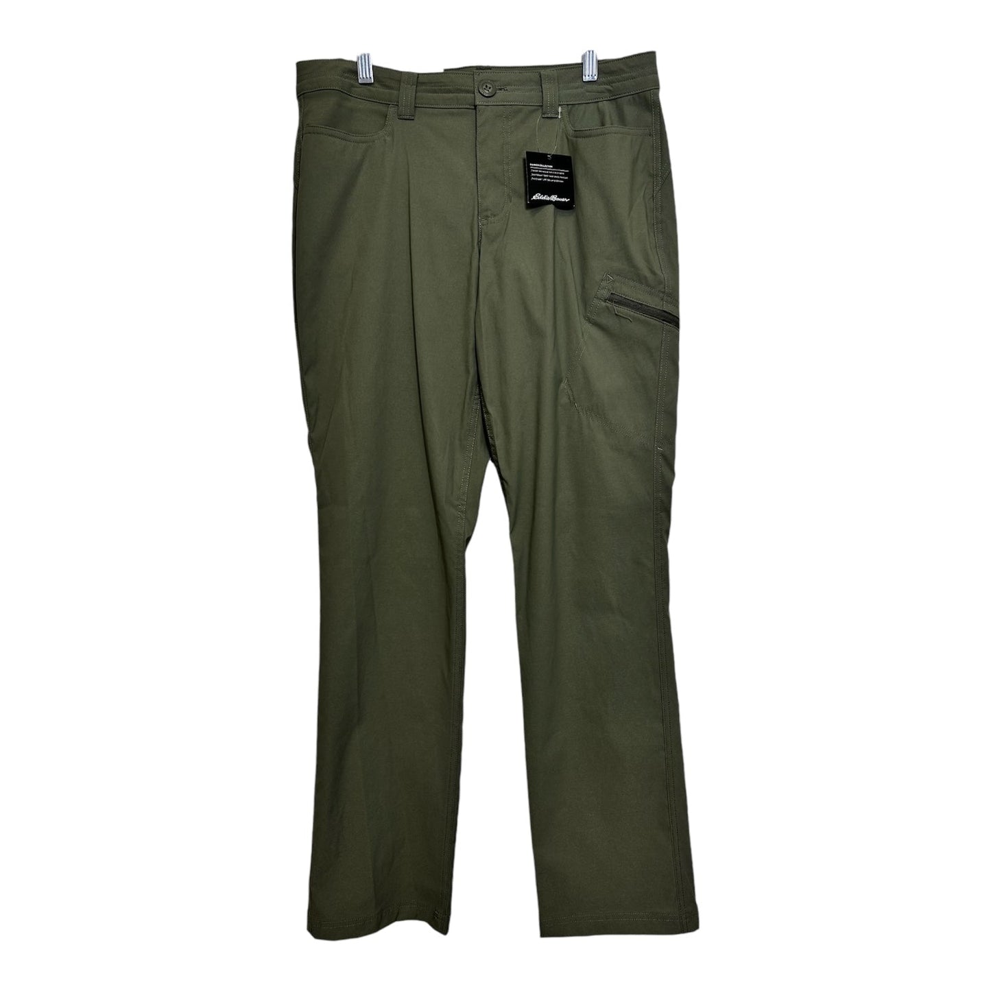 Athletic Pants By Eddie Bauer O In Olive, Size: 8