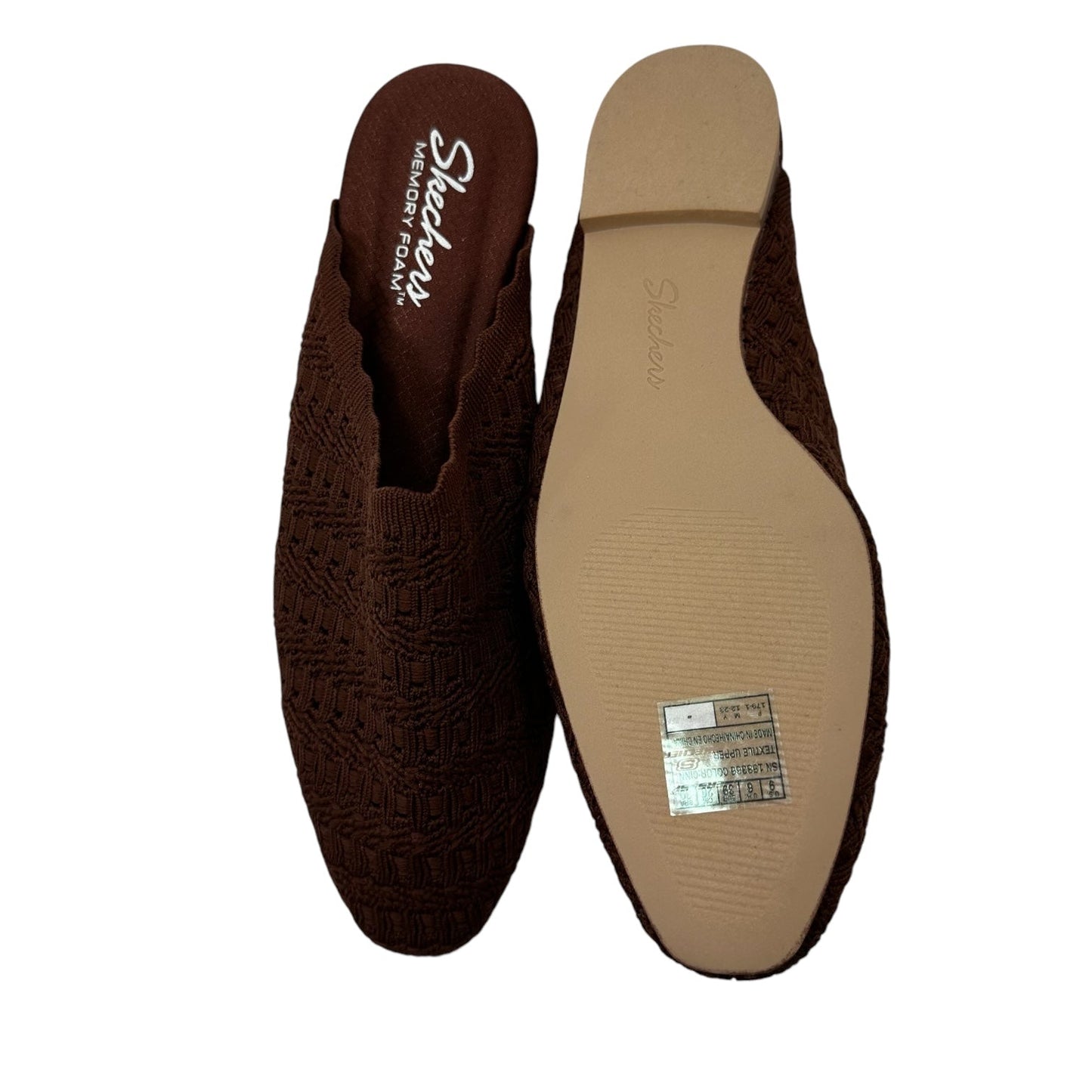 Shoes Flats By Skechers In Brown, Size: 9