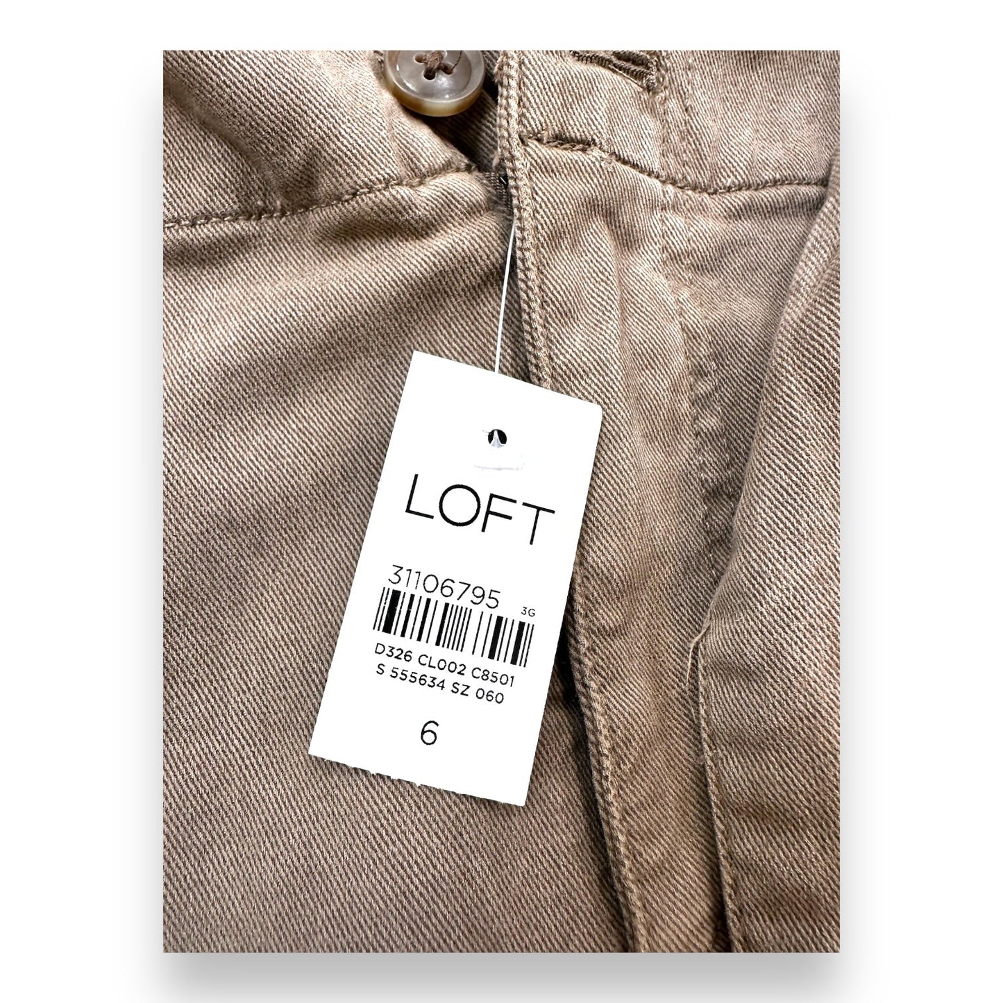 Pants Chinos & Khakis By Loft In Tan, Size: 6