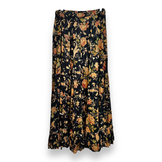 Skirt Maxi By Ralph Lauren In Floral Print, Size: S