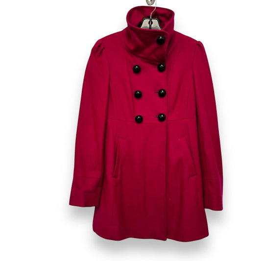 Coat Peacoat By Guess In Pink, Size: S