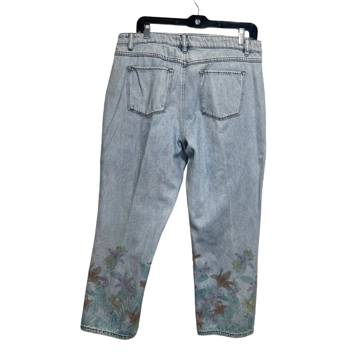 Jeans Straight By Tribal In Denim, Size: 10