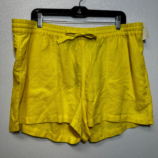Yellow Shorts J Crew, Size Xl