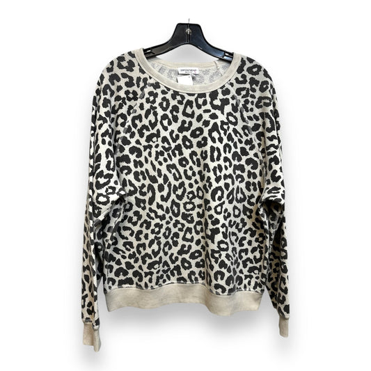 Sweatshirt Crewneck By Grayson Threads In Animal Print, Size: M