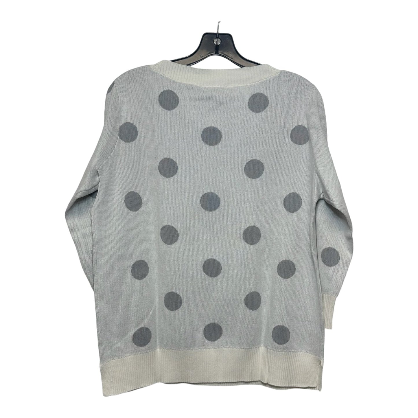 Sweater By Loft In White, Size: L