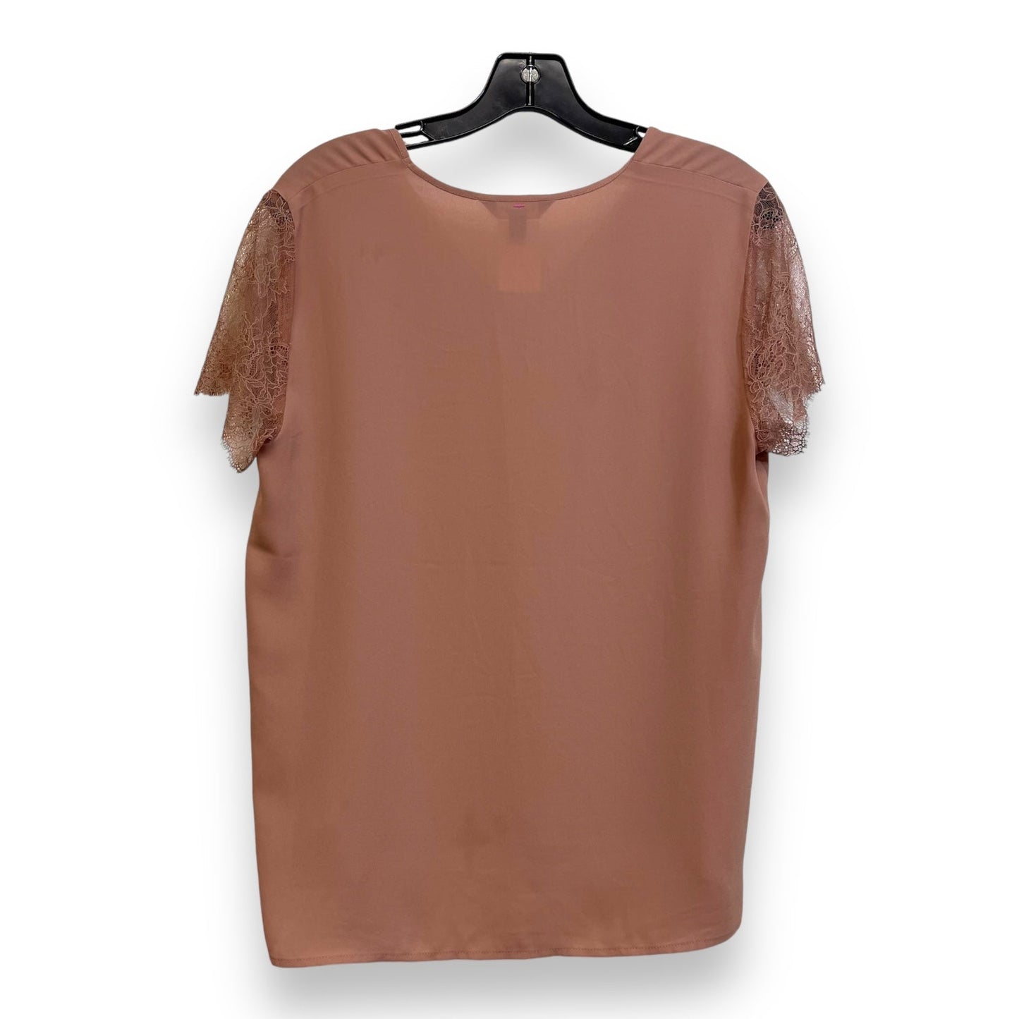 Top Short Sleeve By Express In Nude, Size: M