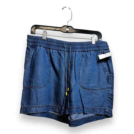 Shorts By Ellen Tracy In Blue Denim, Size: S