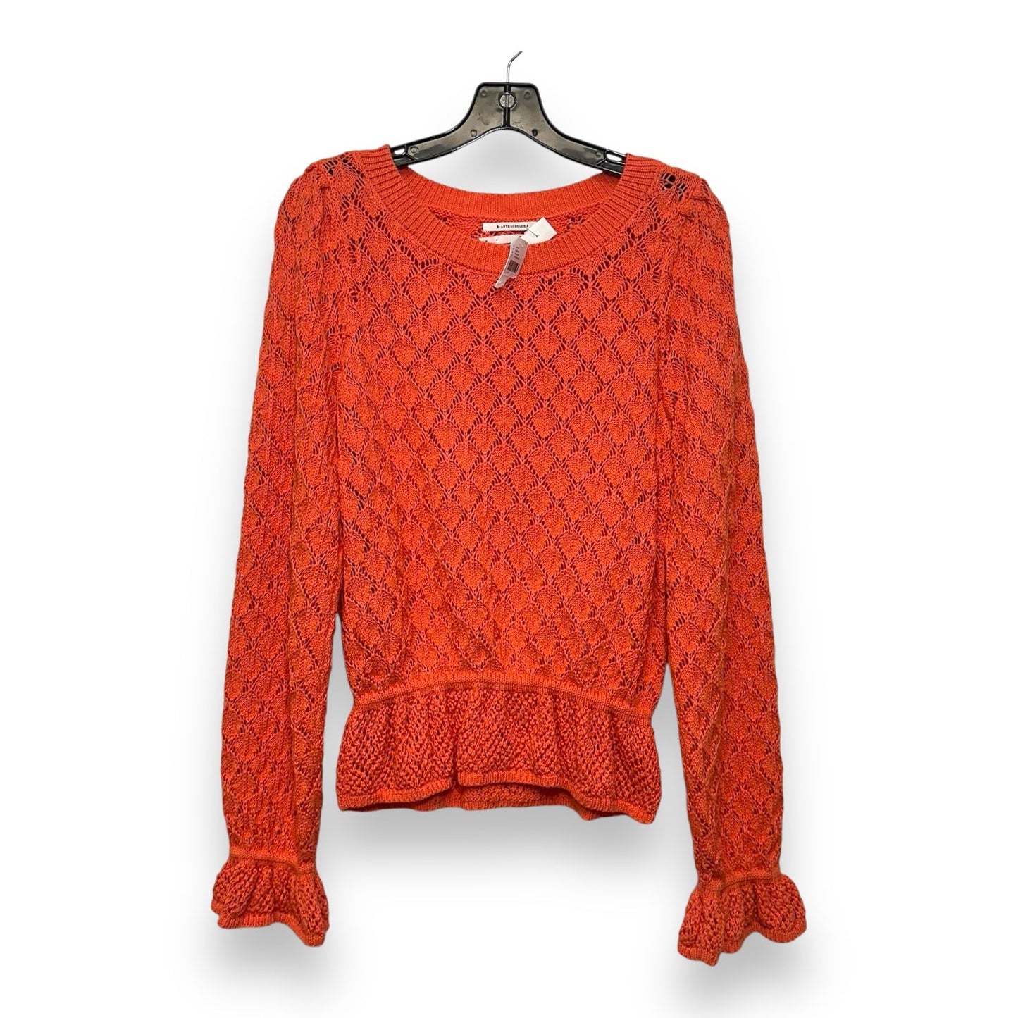 Sweater By Anthropologie In Orange, Size: M