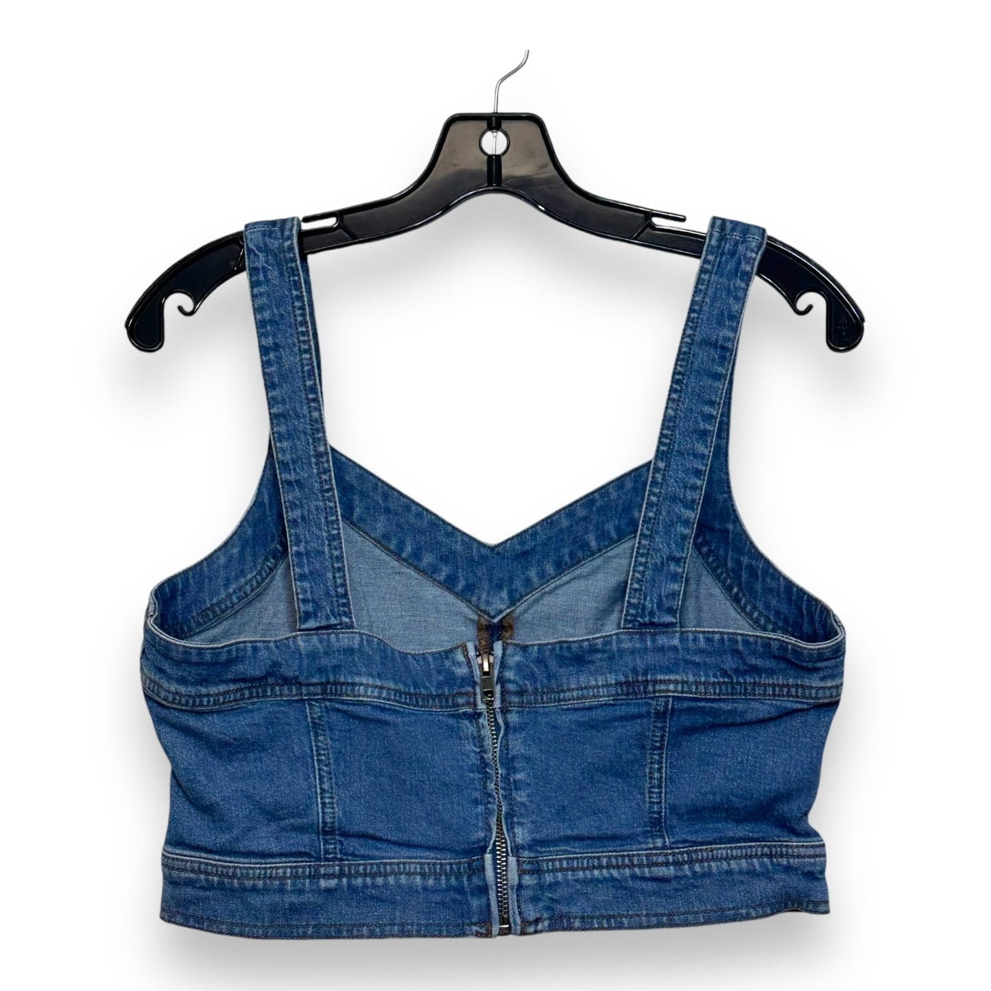 Tank Top By Madewell In Blue Denim, Size: 6