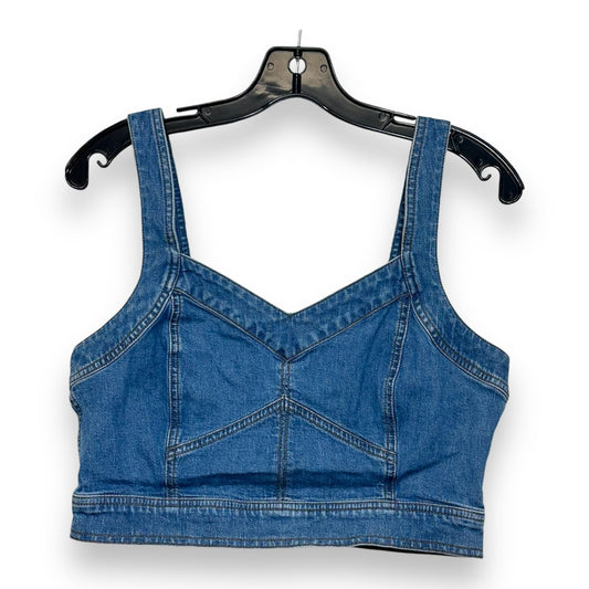 Tank Top By Madewell In Blue Denim, Size: 6