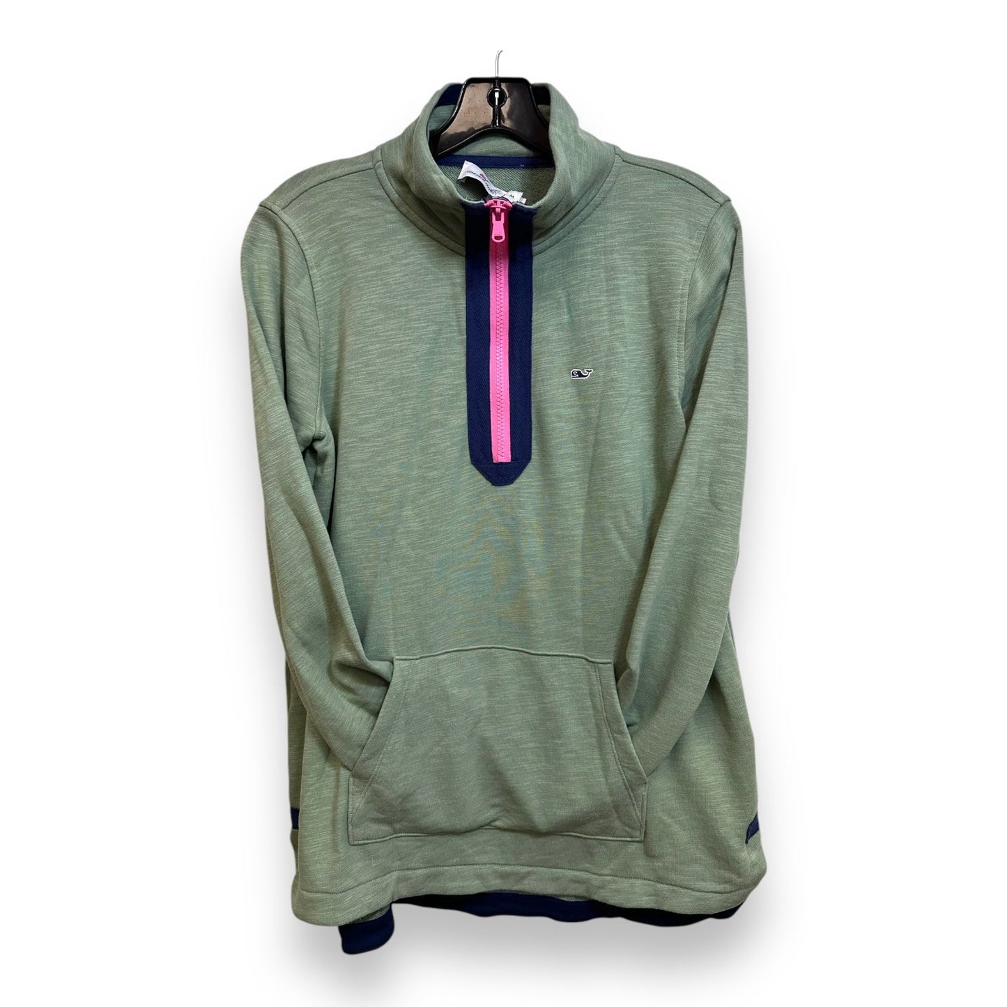 Top Long Sleeve By Vineyard Vines In Green, Size: M