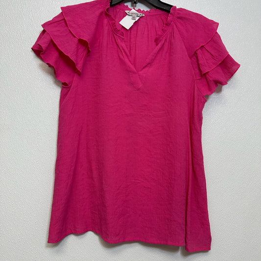 Top Short Sleeve By Nanette Lepore  Size: L