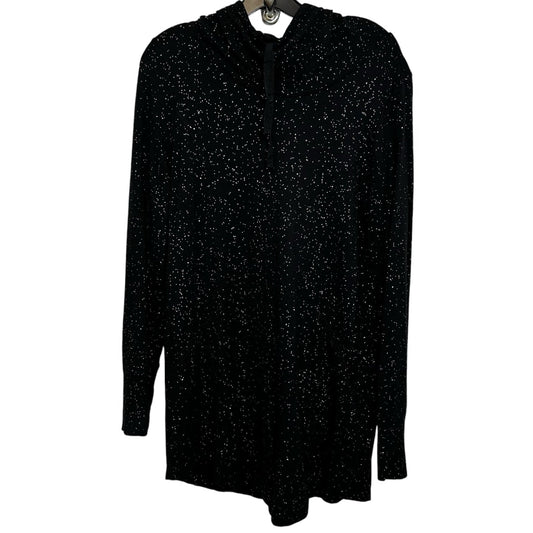 Top Long Sleeve By Sonoma In Black, Size: M