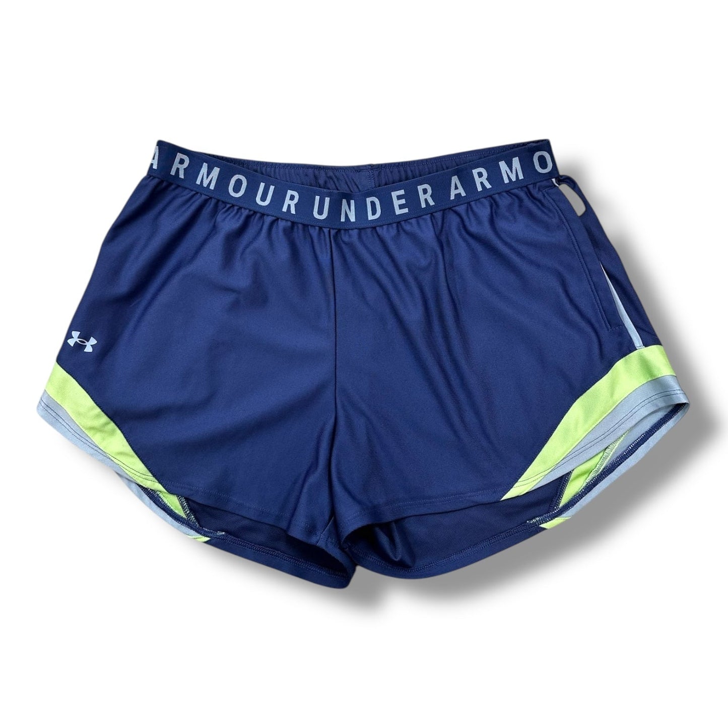 Athletic Shorts By Under Armour In Blue, Size: Xl