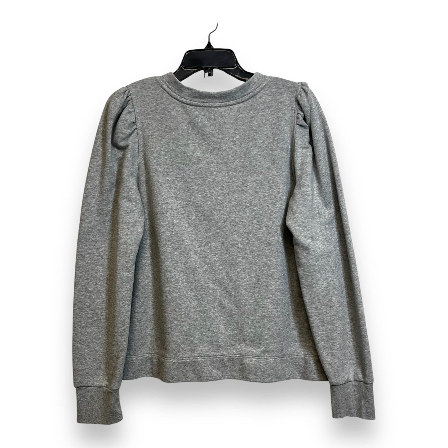 Top Long Sleeve By Loft O In Grey, Size: L