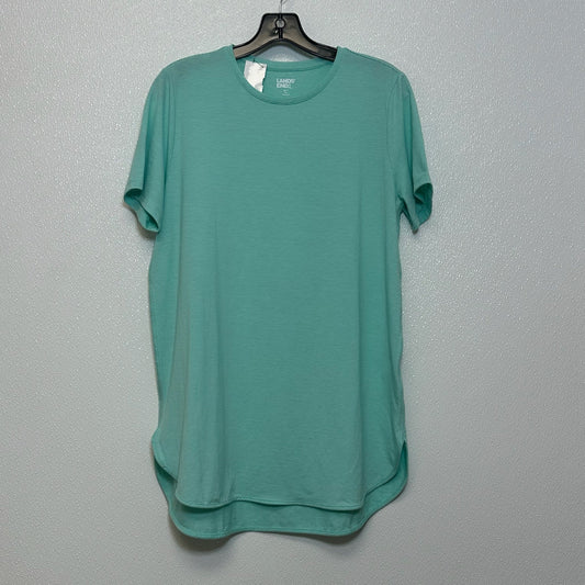 Mint Top Short Sleeve Lands End, Size M Tall