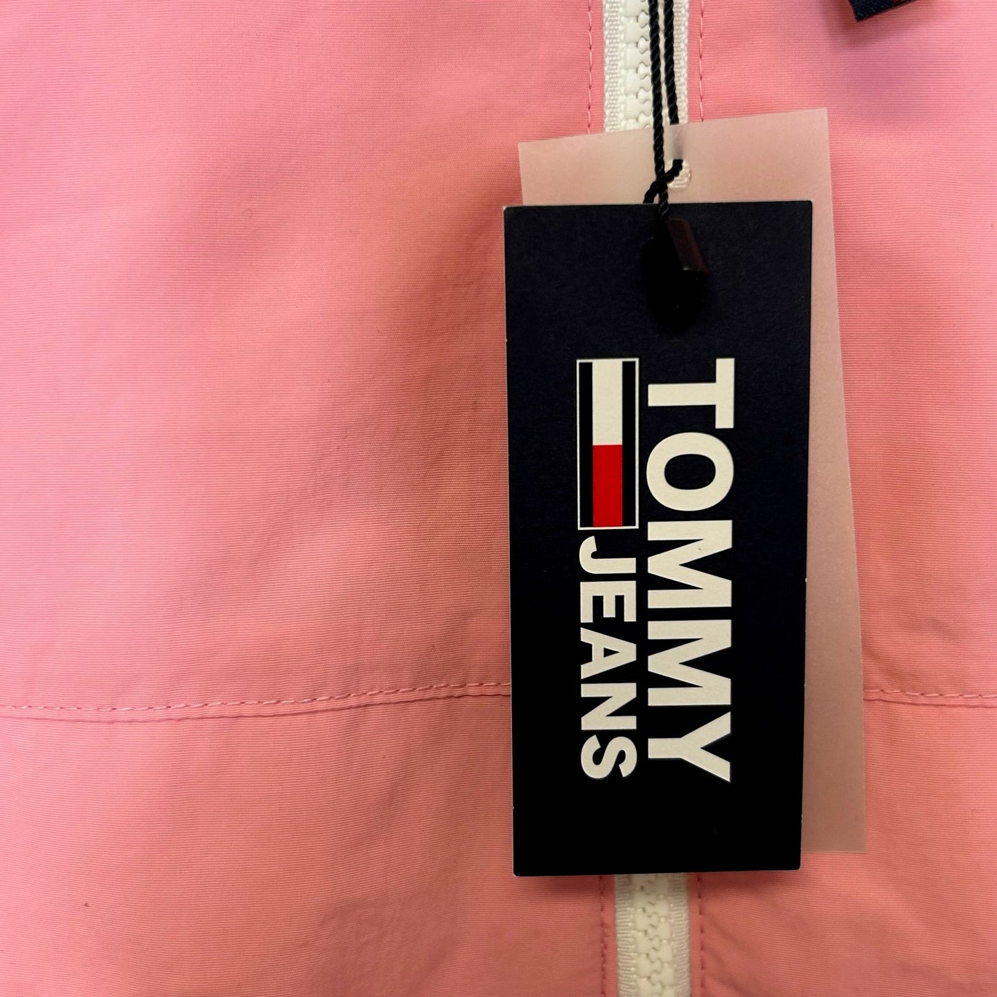 Pink Jacket Windbreaker Tommy Hilfiger O, Size M