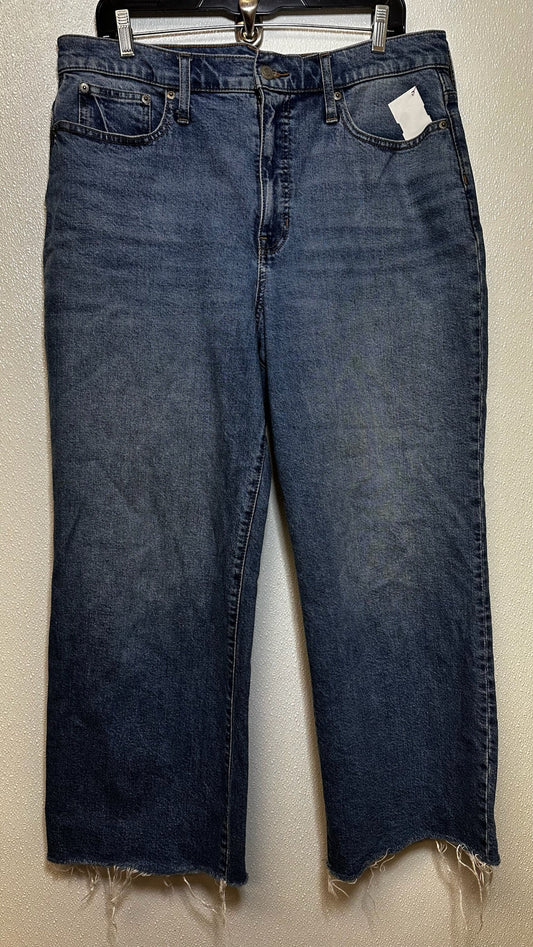Denim Jeans Cropped J Crew O, Size 12